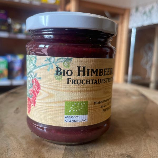 Fruchtaufstrich Himbeer (honiggesüßt)