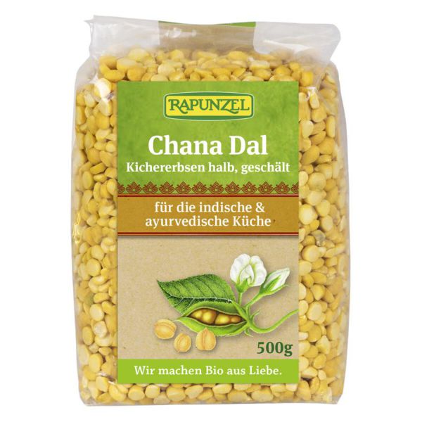 Chana Dal - Kichererbsen halb geschält