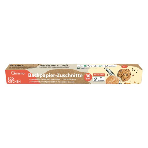 Backpapier Zuschnitte 30 Stk.