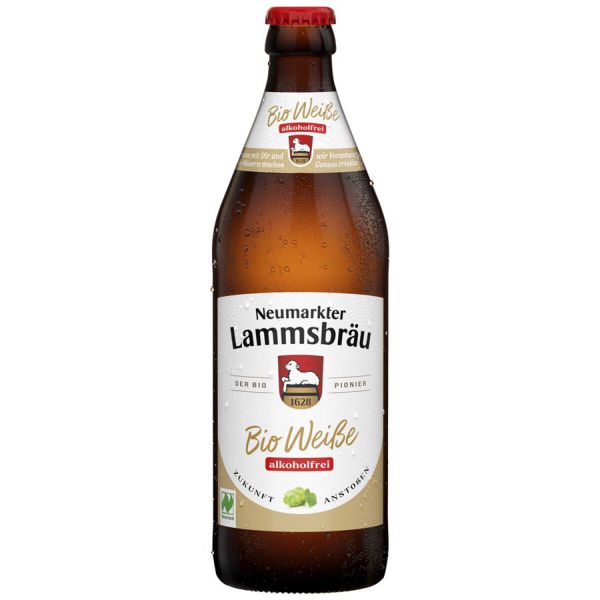 Weiße Lammsbräu alkoholfrei 0,5 l