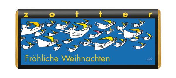 Fröhliche Weihnachten, Gewürzmarzipan auf Zimtnougat