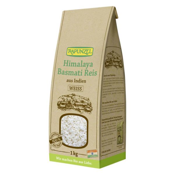 Reis Basmati Himalaya weiß
