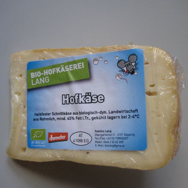 Hofkäse (demeter) halbfest