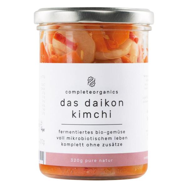 Kimchi daikon scharf (fermentiert, roh)