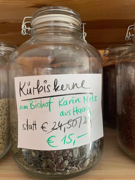 Kürbiskerne natur OFFEN
