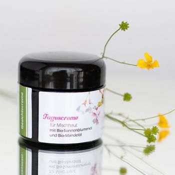 Creme für Mischhaut Geranium-Palmarosaöl