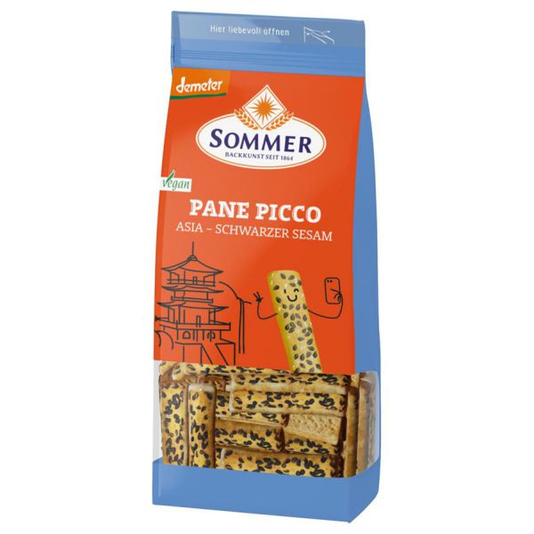 Pane Picco Asia-Schwarzer Sesam