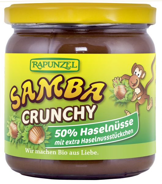Haselnuss-Creme Samba Crunchy