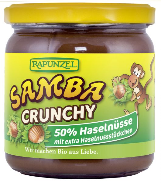 Nussmus Samba Haselnuss Crunchy