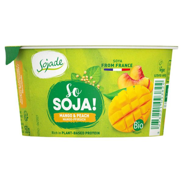 Sojajoghurt Mango Pfirsich