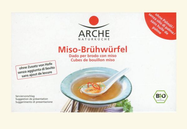 Miso Brühwürfel, Firma Arche