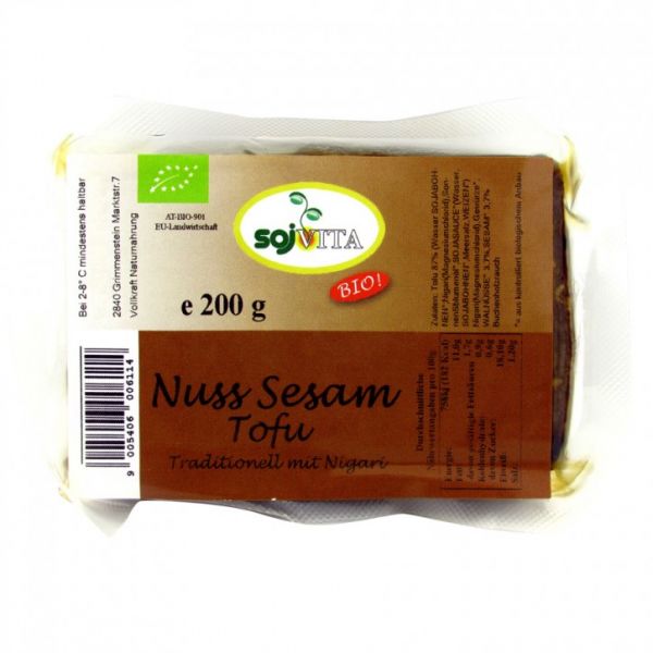 Tofu Nuss-Sesam (geräuchert)