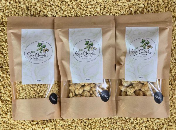 Soja-Chunks fein aus St. Pölten OFFEN