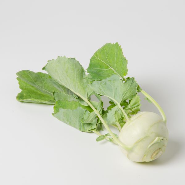 Kohlrabi mit Grün