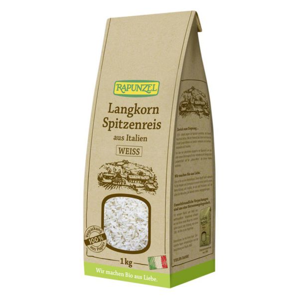 Langkorn Reis weiß (aus Italien)