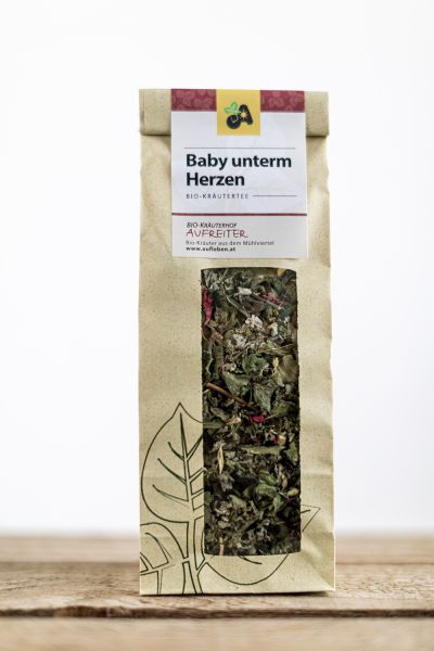 Baby unterm Herzen Tee