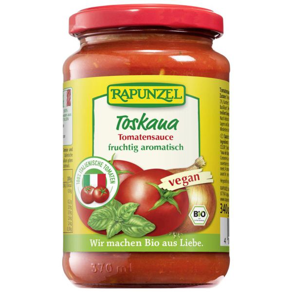 Tomatensauce Toskana mit Basilikum