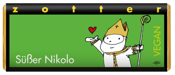 Süßer Nikolo, Mandarine Tonka Karamell VEGAN