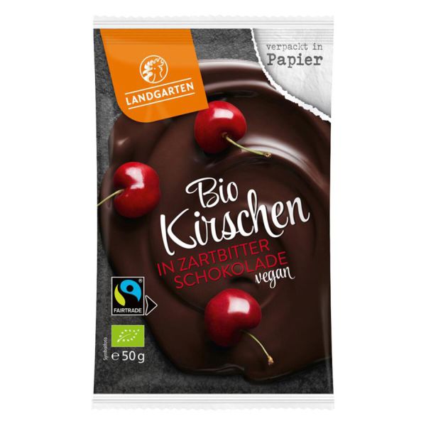 Kirsche in Zartbitterschoko