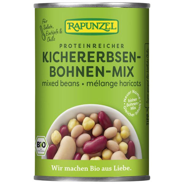 Kichererbsen-Bohnenmix