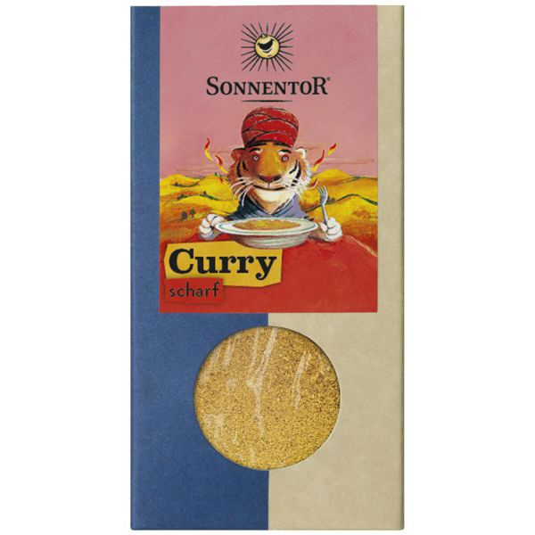 Curry scharf gemahlen