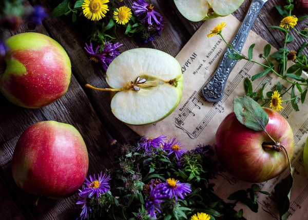 Brünnerling, Äpfel, fein säuerlich, erfrischend
