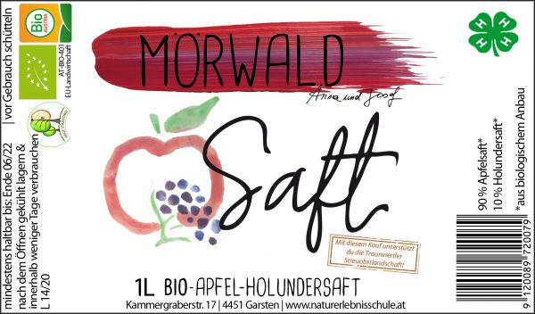 Apfel-Holundersaft