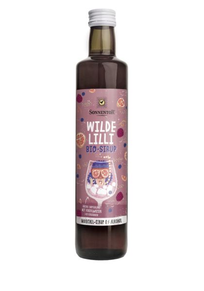 Wilde Lilli-Sirup (alkoholfrei)