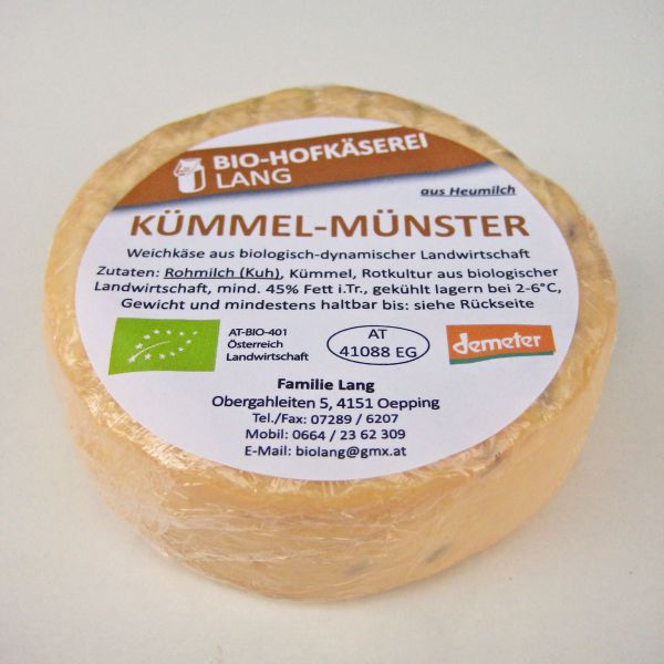 Münster mit Kümmel (Demeter)