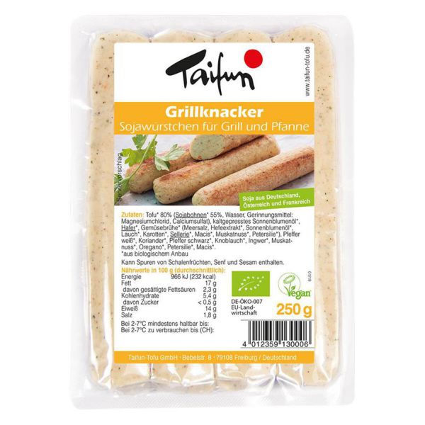Tofu Bra-t und Grillwurst