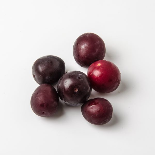 Kriecherl rot, klein süß-säuerlich