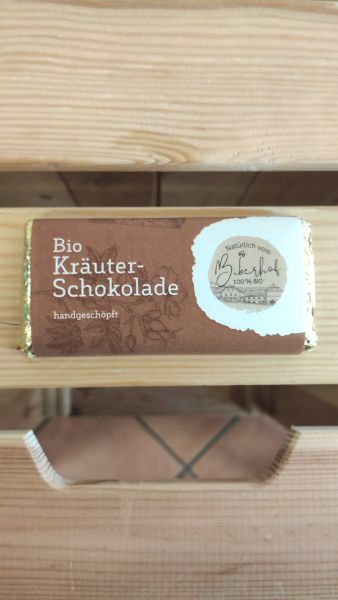 Bio Kräuter Schokolade