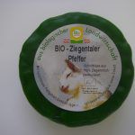 Ziegentaler mit grünem Pfeffer ca. 250g (33,25 €/kg)
