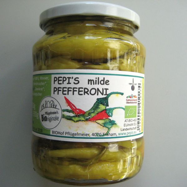 Pfefferoni mild 720ml
