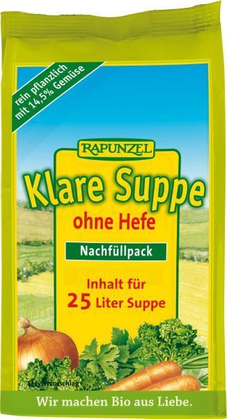 Suppenwürze Klare Suppe ohne Hefe - Nachfüllpackung