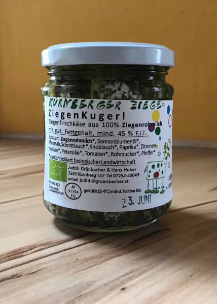 ZiegenKugerl (+ Pfand € 0,20)