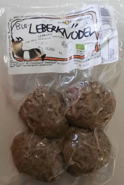 Leberknödel (€ 20,80/kg)