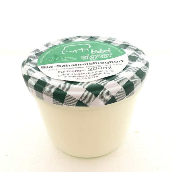 Schafmilchjoghurt natur (+ Pfand € 0,40)