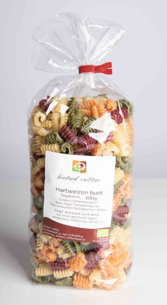 Rigatoni Hartweizen bunt