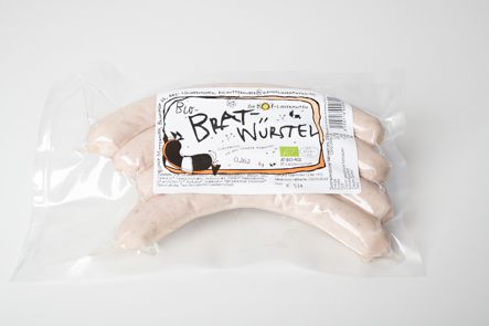 Bratwürstel 4 Stk. (€ 19,60/kg)