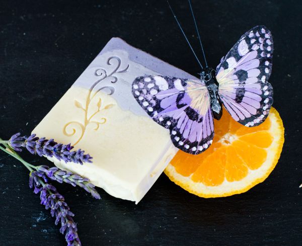 Milchseife Lavendel-Orange