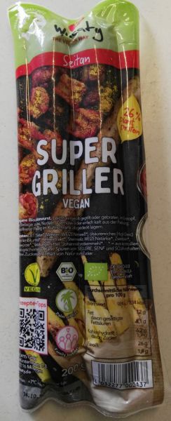 Super Griller vegan 200 g