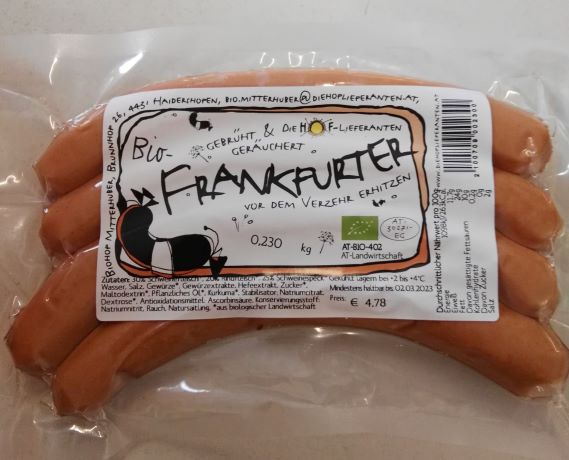 Frankfurter 2 Paar (€ 20,80/kg)