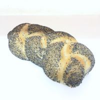 Mohnweckerl geflochten Mohnweckerl geflochten