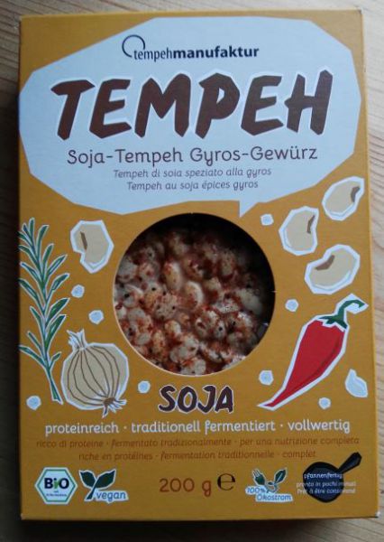 Tempeh mit Gyros-Gewürz