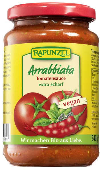 Tomatensauce Arrabbiata scharf