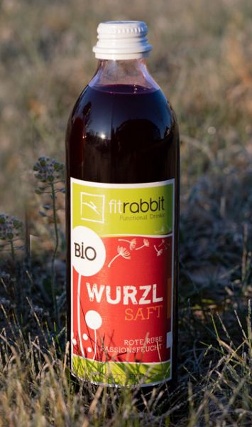 Fitrabbit Wurzl-Saft (Rote Rübe-Passionsfrucht) 0,5l