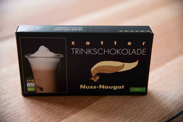 Trinkschokolade Nuss-Nougat 5x22g vegan