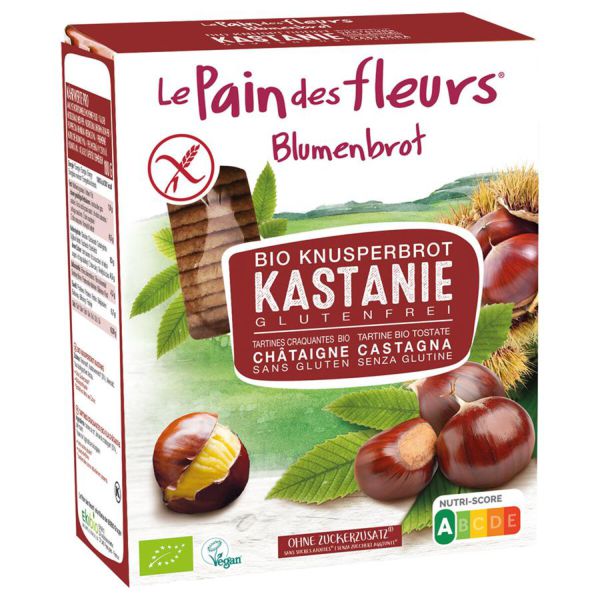 BLUMENBROT Knusperbrot Kastanie 2x75g 150 g