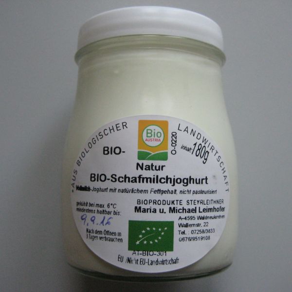 Schafmilchjoghurt natur